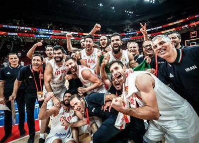 بسکتبال ایران در رده بیست و سوم، تبریک سایت المپیک به بلندقامتان