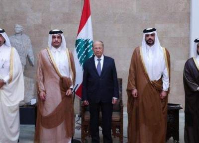 تاکید وزیر خارجه قطر در لبنان بر اجرای اصلاحات در این کشور