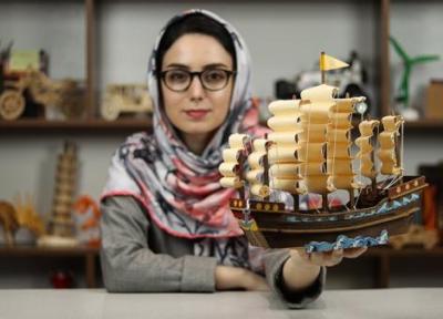 پازل چوبی سه بعدی رایا مدل کشتی بادبانی؛ خلق یک یادگاری زیبا
